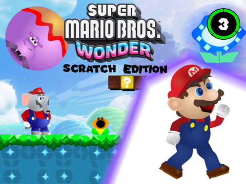 Play Super Mario Bros Wonder Scratch Edition